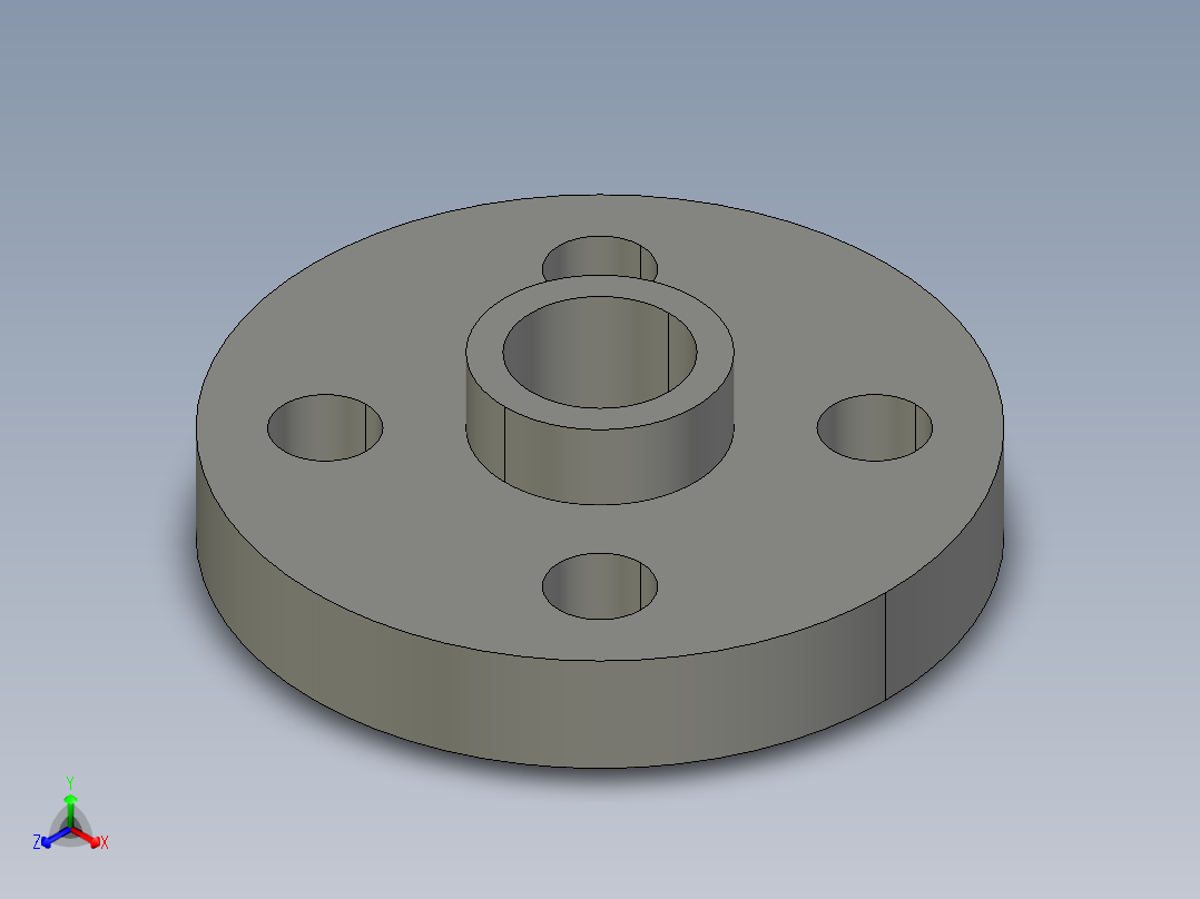 船舶管路系统SeaCor_Flange Vanstone_SOC_37J154005_0.5in主视图