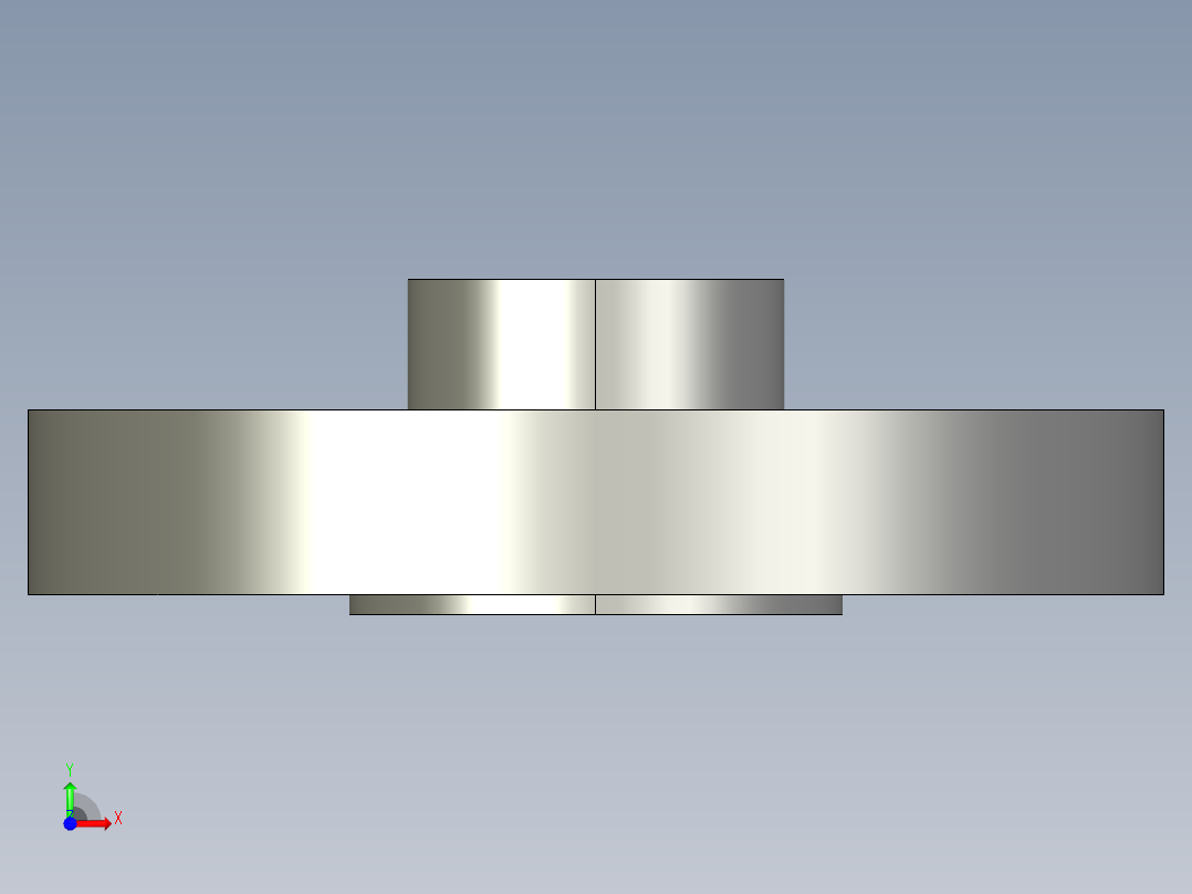 船舶管路系统SeaCor_Flange Vanstone_SOC_37J154005_0.5in前视图