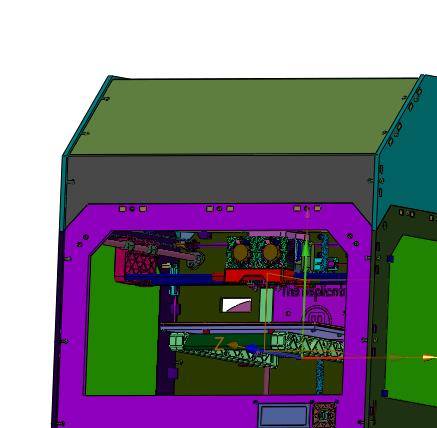 双喷头双色桌面级全金属机身3d打印设备缩略图