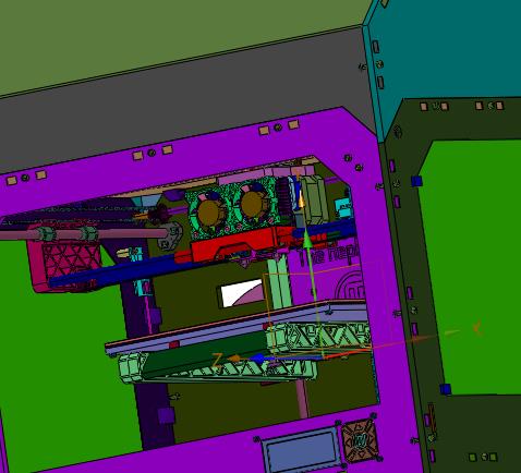 双喷头双色桌面级全金属机身3d打印设备