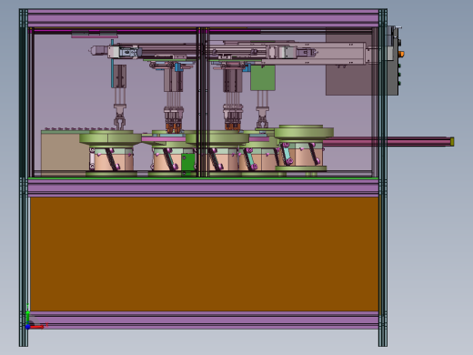 转台组立机sw18可编辑前视缩略图