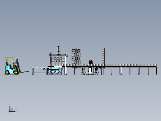 整经机上纱自动化sw20左视缩略图