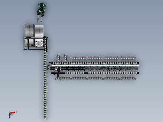 整经机上纱自动化sw20俯视缩略图