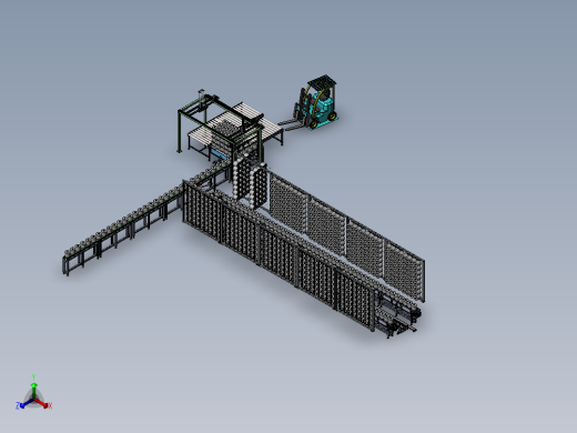 整经机上纱自动化sw20正等轴测缩略图