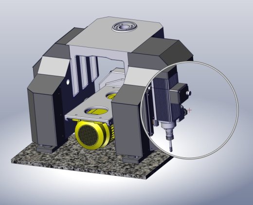 6轴大理石花岗岩切割加工桥接机缩略图