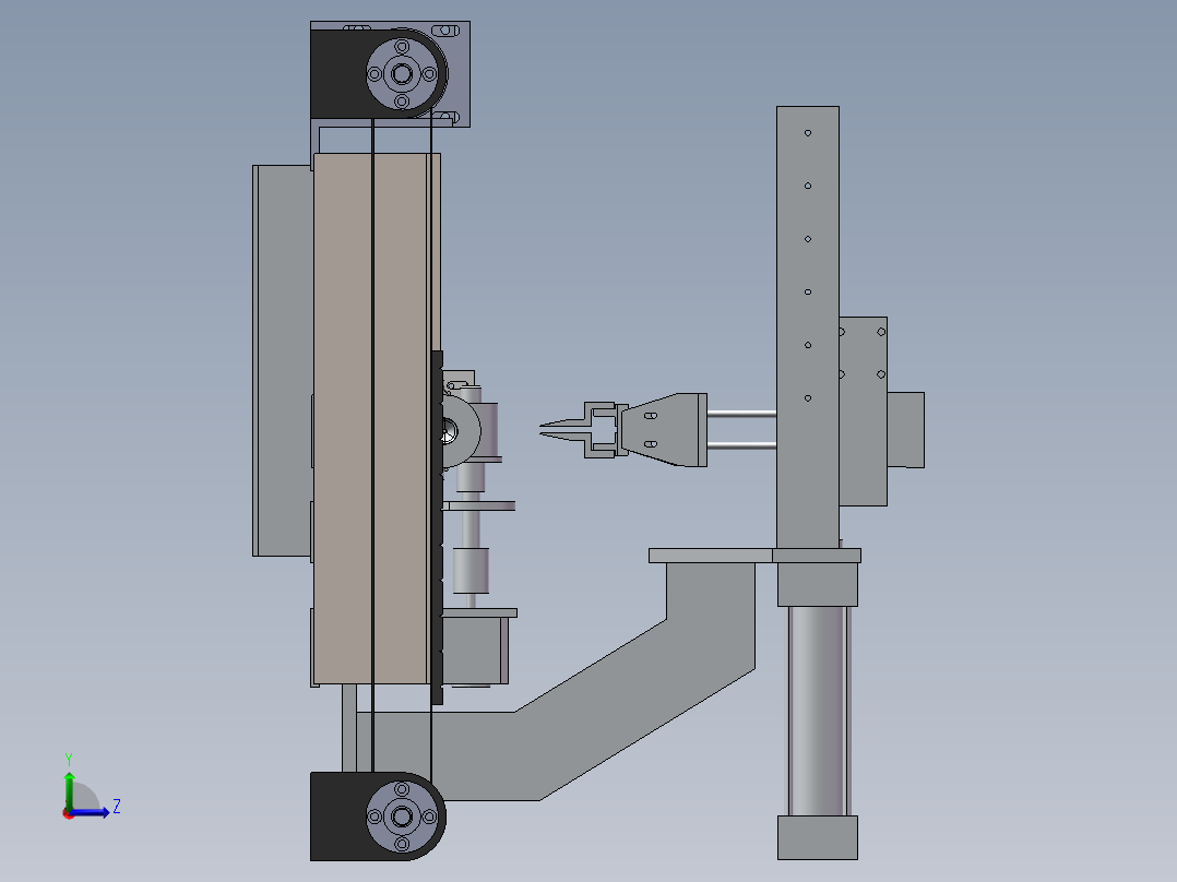 文玩手串自动串珠机左视图