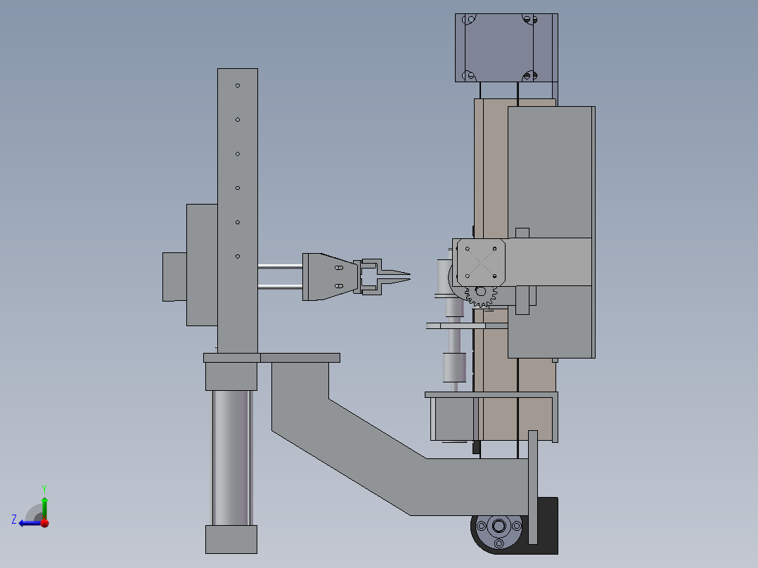 文玩手串自动串珠机右视图