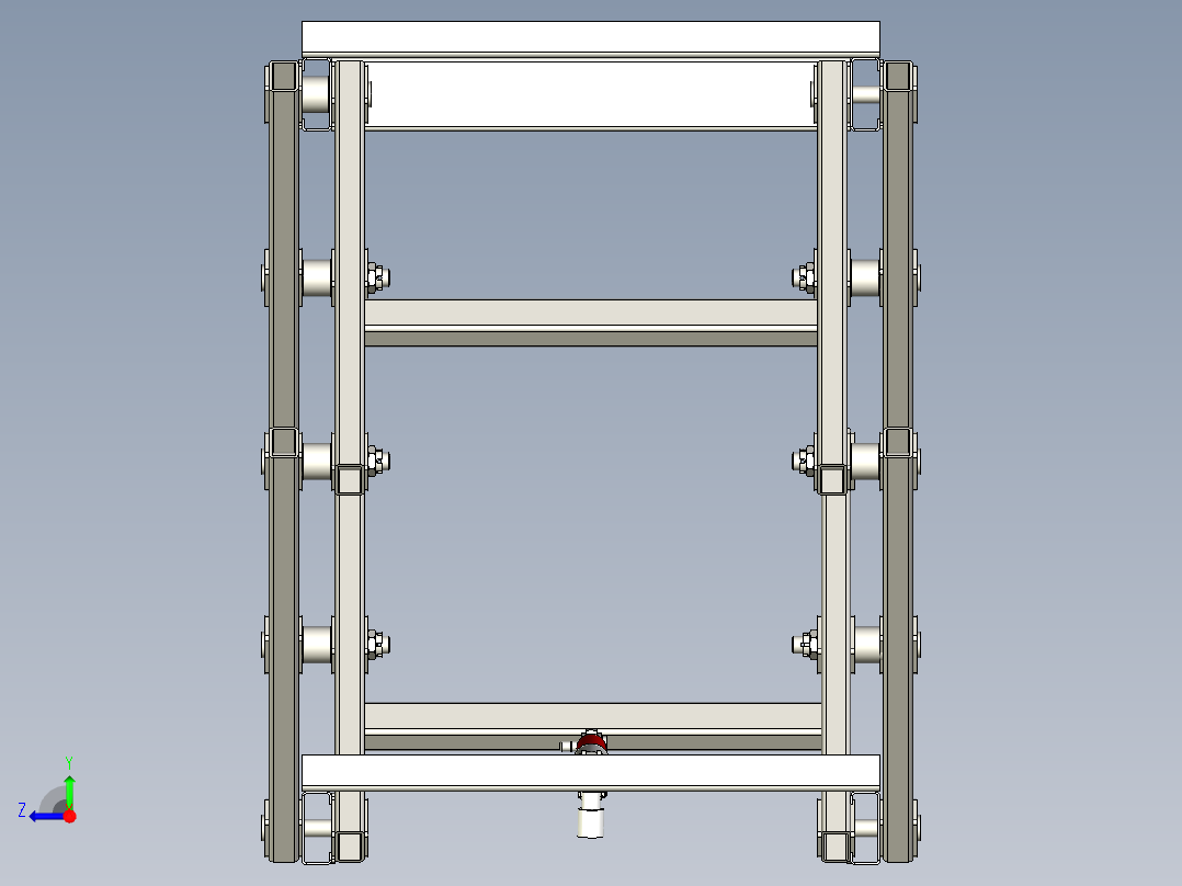 B2004060-剪式升降机右视图
