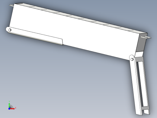 便携式折叠烧烤架前视缩略图