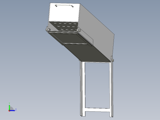便携式折叠烧烤架左视缩略图