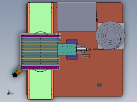 JD-3500 电子连接器自动插针机前视缩略图
