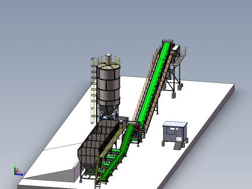 300T稳定土拌合站