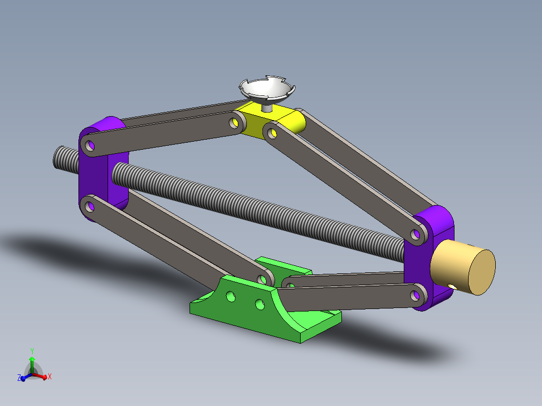 汽车千斤顶的设计与装配