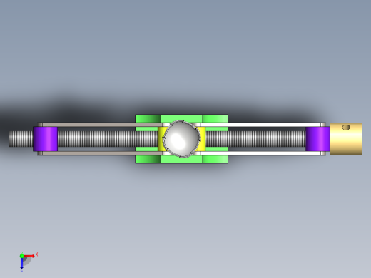 汽车千斤顶的设计与装配俯视缩略图