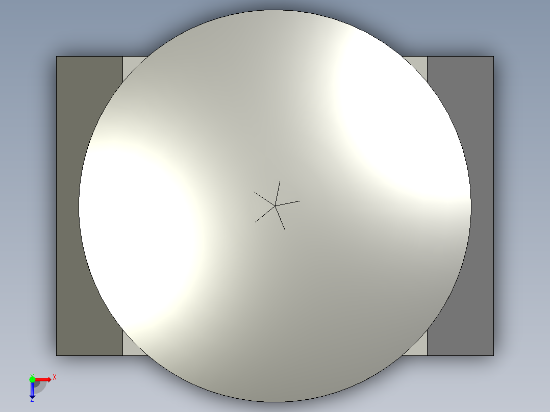 XB2BS542C_急停开关(Schneider)俯视图