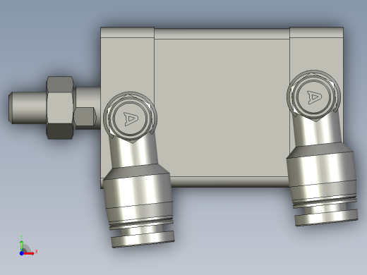 ACE16X10B气缸前视缩略图