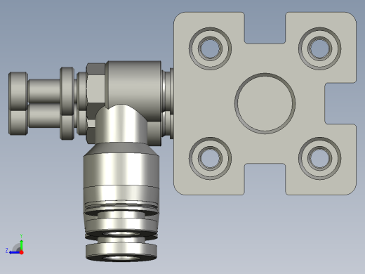 ACE16X10B气缸右视缩略图