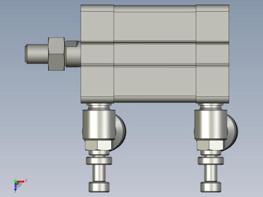 ACE16X10B气缸俯视缩略图