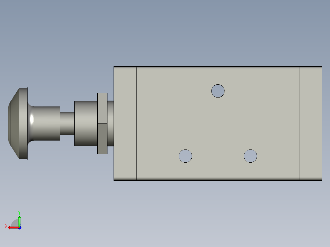 手动气阀4R210-08_DINGXIN后视图