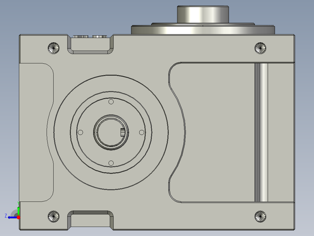 ER-RU80DF英锐凸轮分割器ER-RU80DF英锐凸轮分割器(0926)0104-B右视图