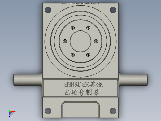ER-RU80DF英锐凸轮分割器ER-RU80DF英锐凸轮分割器(0926)0104-B俯视缩略图