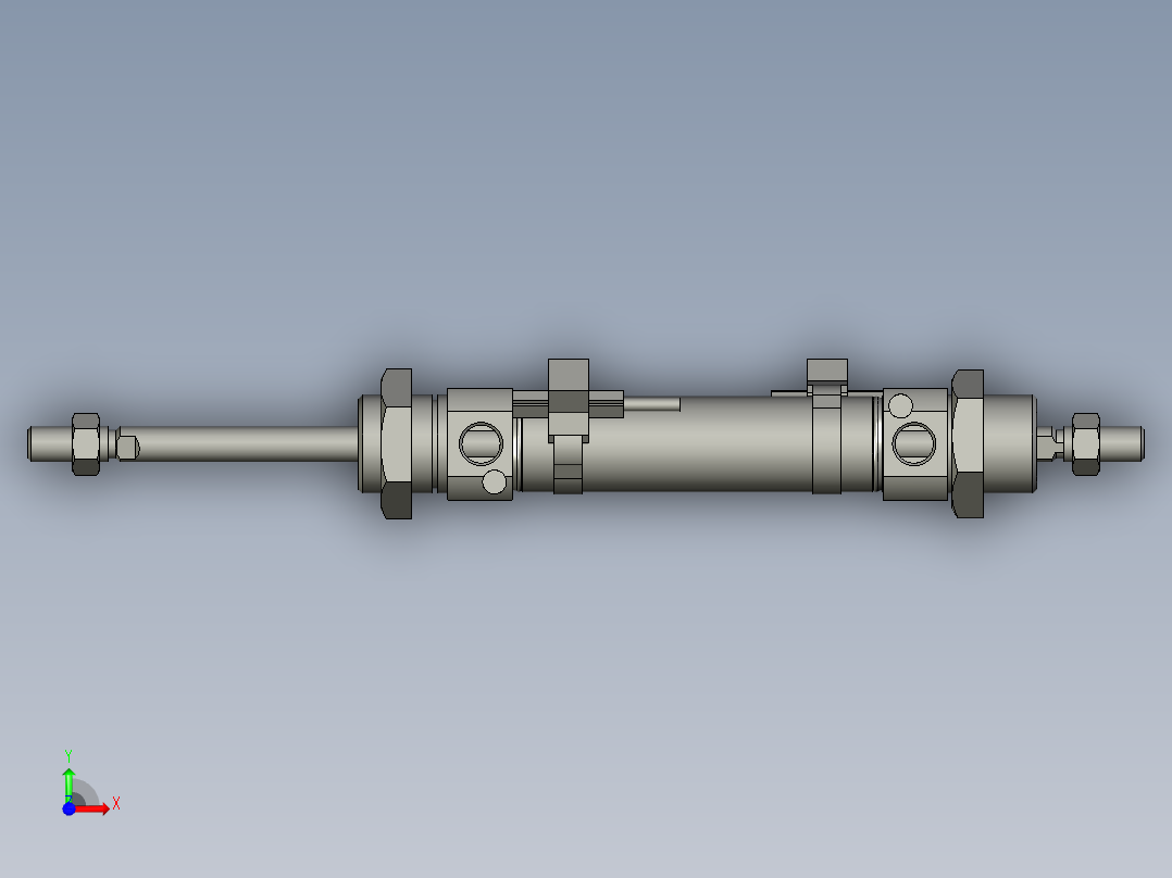 MICD20x50SG(000)+(CMSG-2)-气缸-亚德客Z001前视图