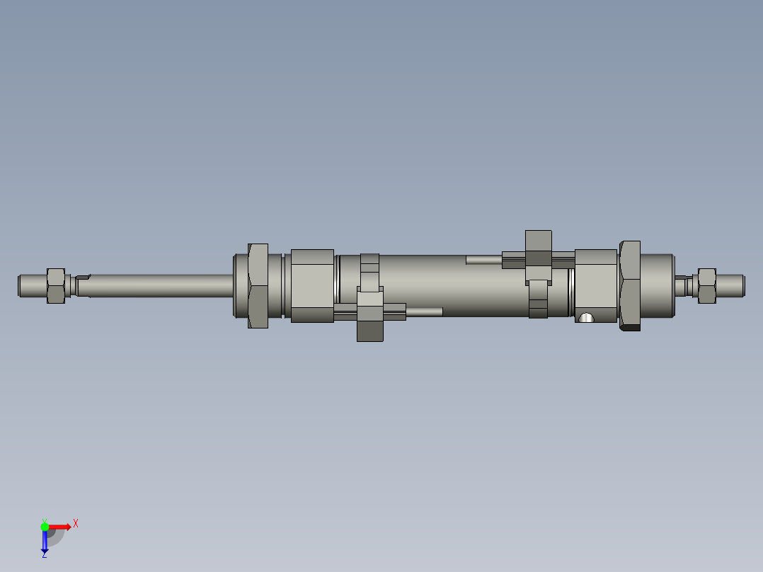 MICD20x50SG(000)+(CMSG-2)-气缸-亚德客Z001俯视图