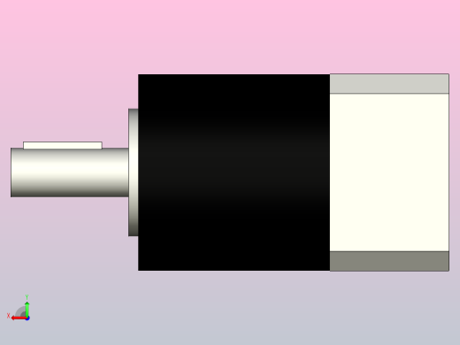 标准型方法兰型·圆法兰型行星齿轮减速器[PNE40-10]后视缩略图