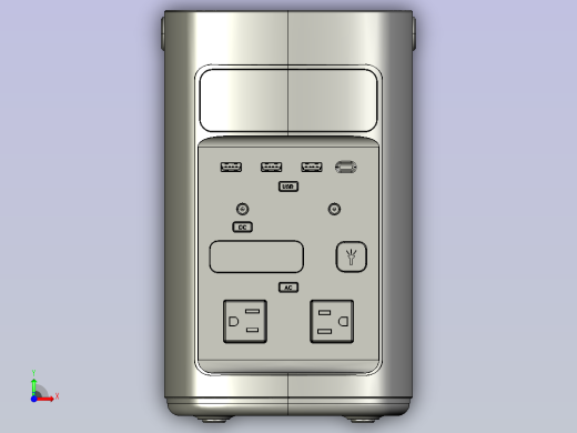 立式户外电源前视缩略图