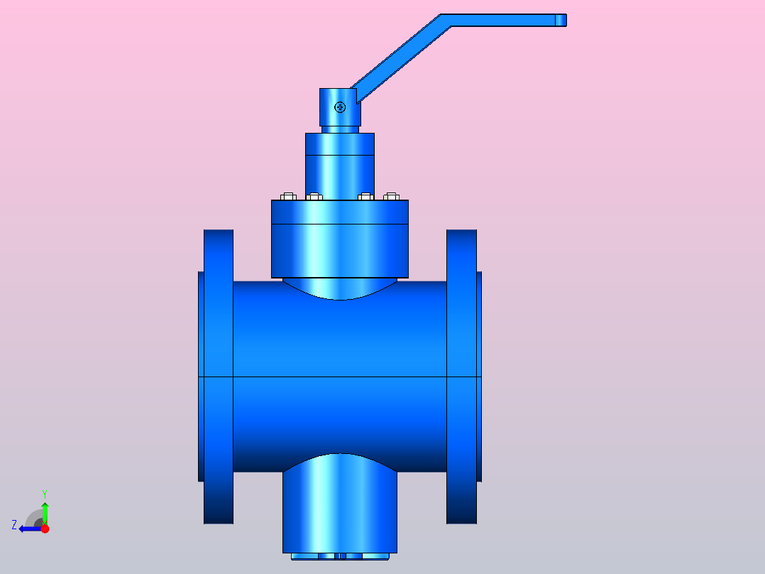 150LB偏心旋塞阀[150LB偏心旋塞阀]150右视图