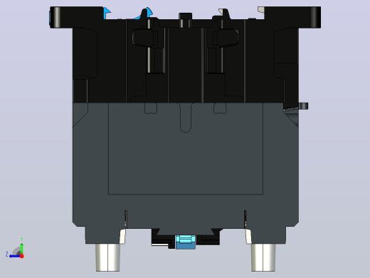 NC1-4008～6508 4P交流接触器三维模型202204右视缩略图
