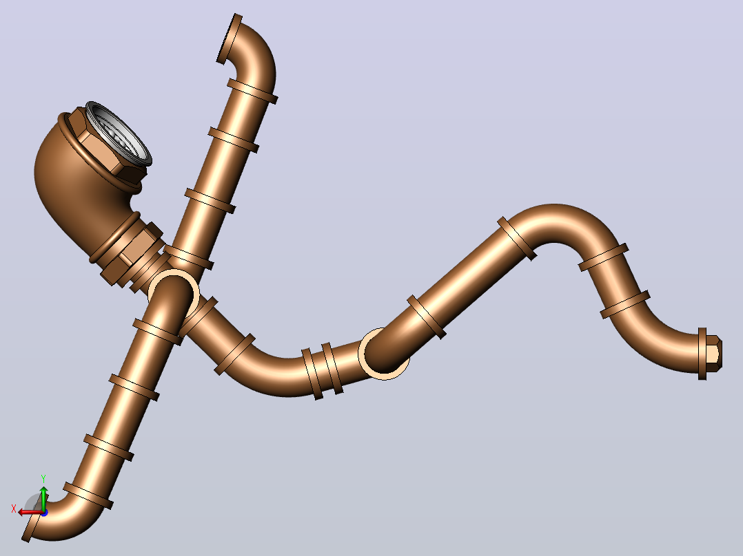led照明后视图