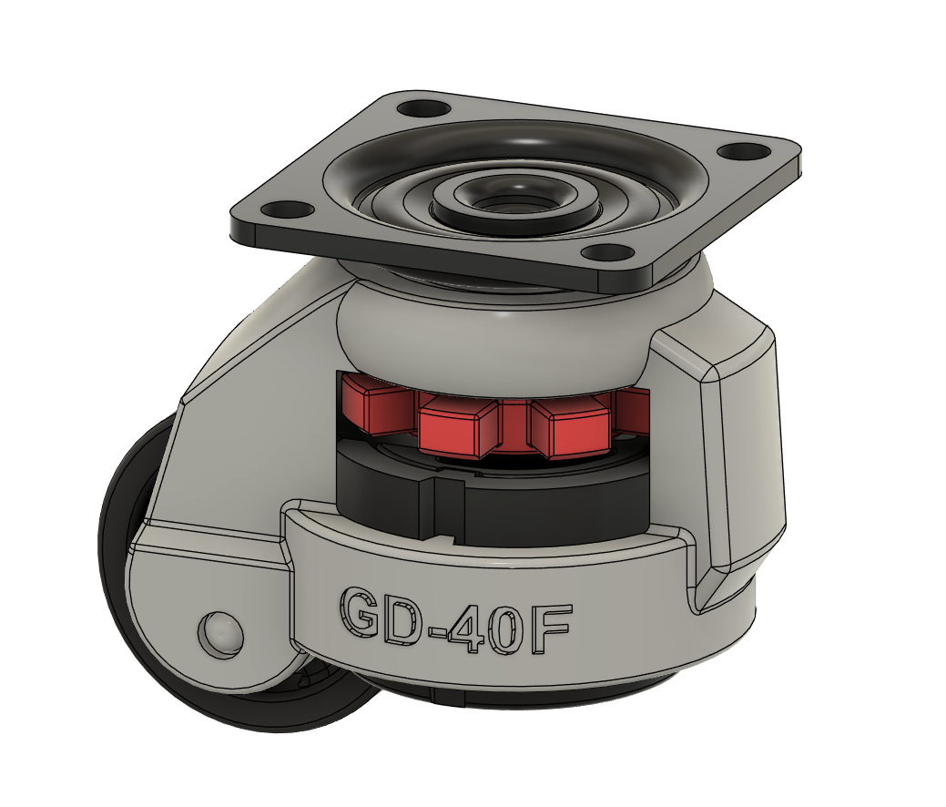 GD-40F(调平脚轮)福马轮