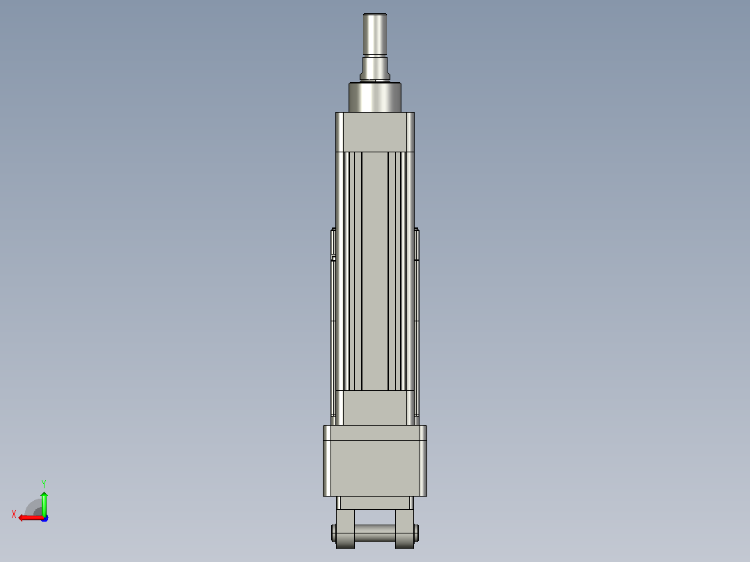 轻载电动缸TPA-ESR40-1210C-L50-MR-CB-W-P40-C3后视图