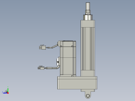 轻载电动缸TPA-ESR40-1210C-L50-MR-CB-W-P40-C3右视缩略图