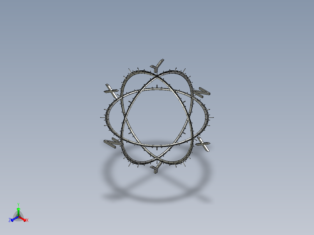 3D指南针主视图