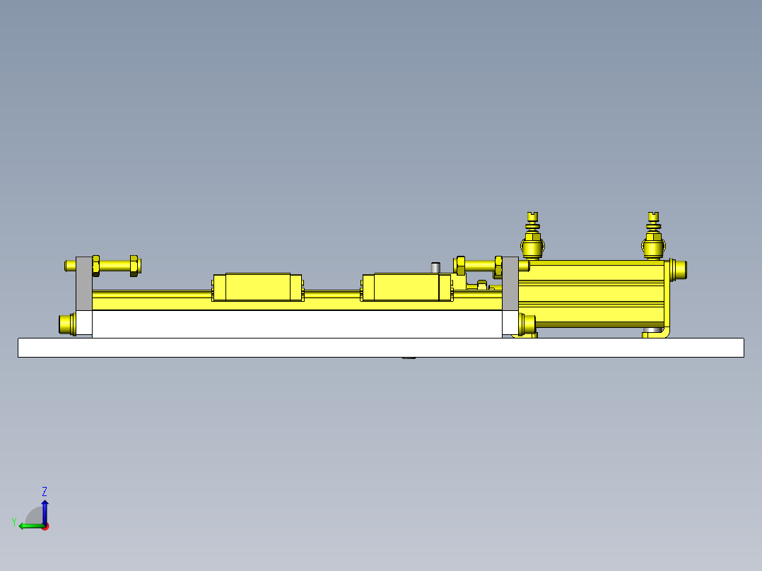 W反转机构左视图