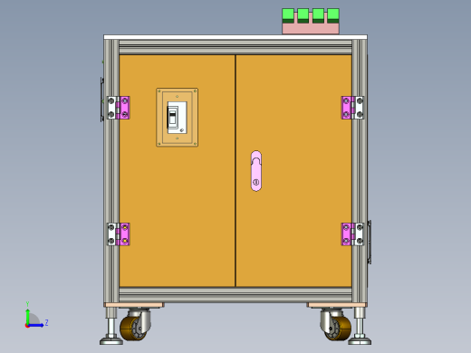PCB板在线式自动贴条码标签设备cero2.0.zip左视缩略图