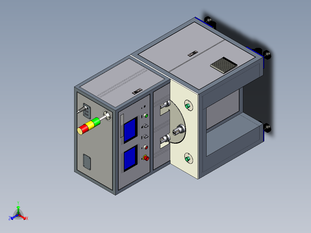 四工位激光焊接机