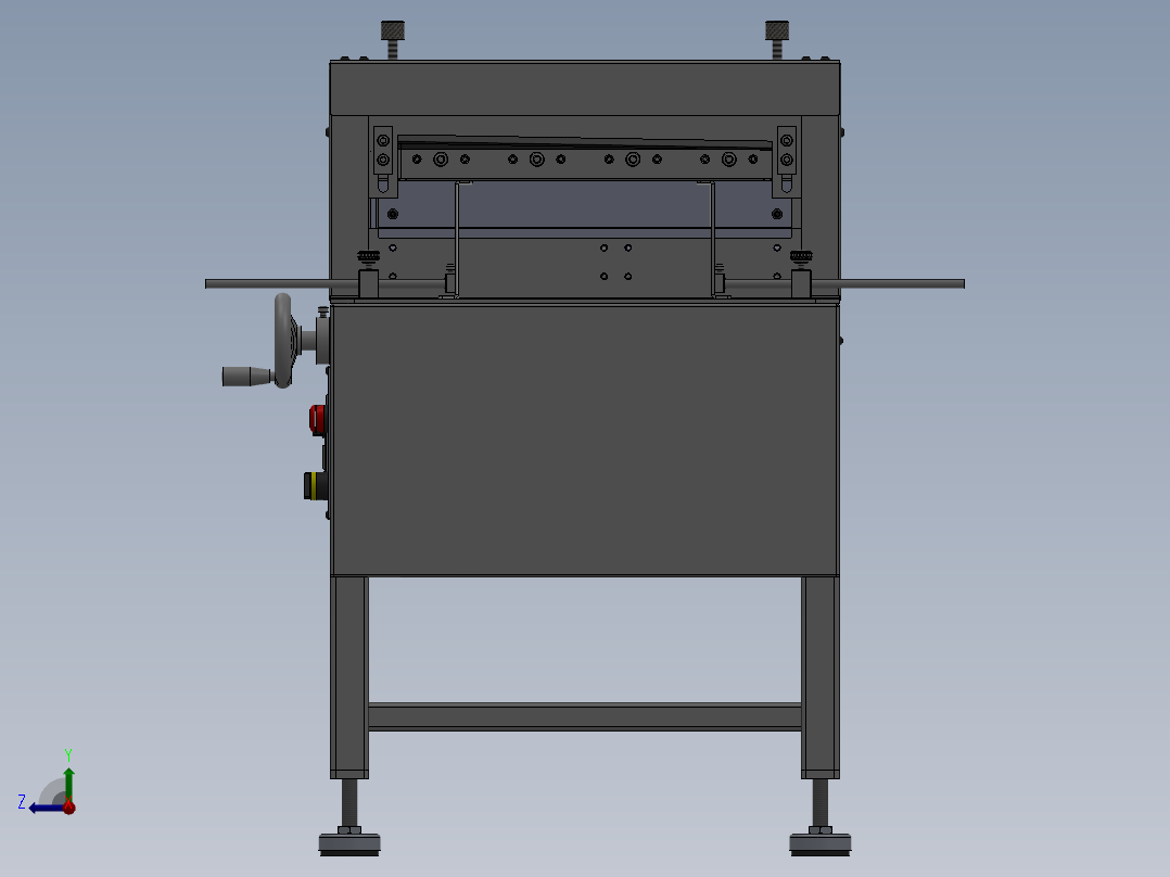 WQ350G切片机右视图