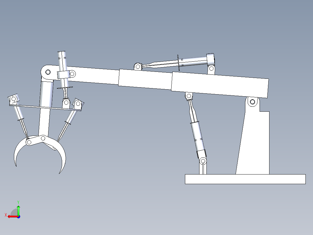 起重机设计图1 (41)后视图