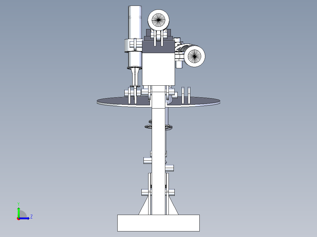 起重机设计图1 (41)左视图