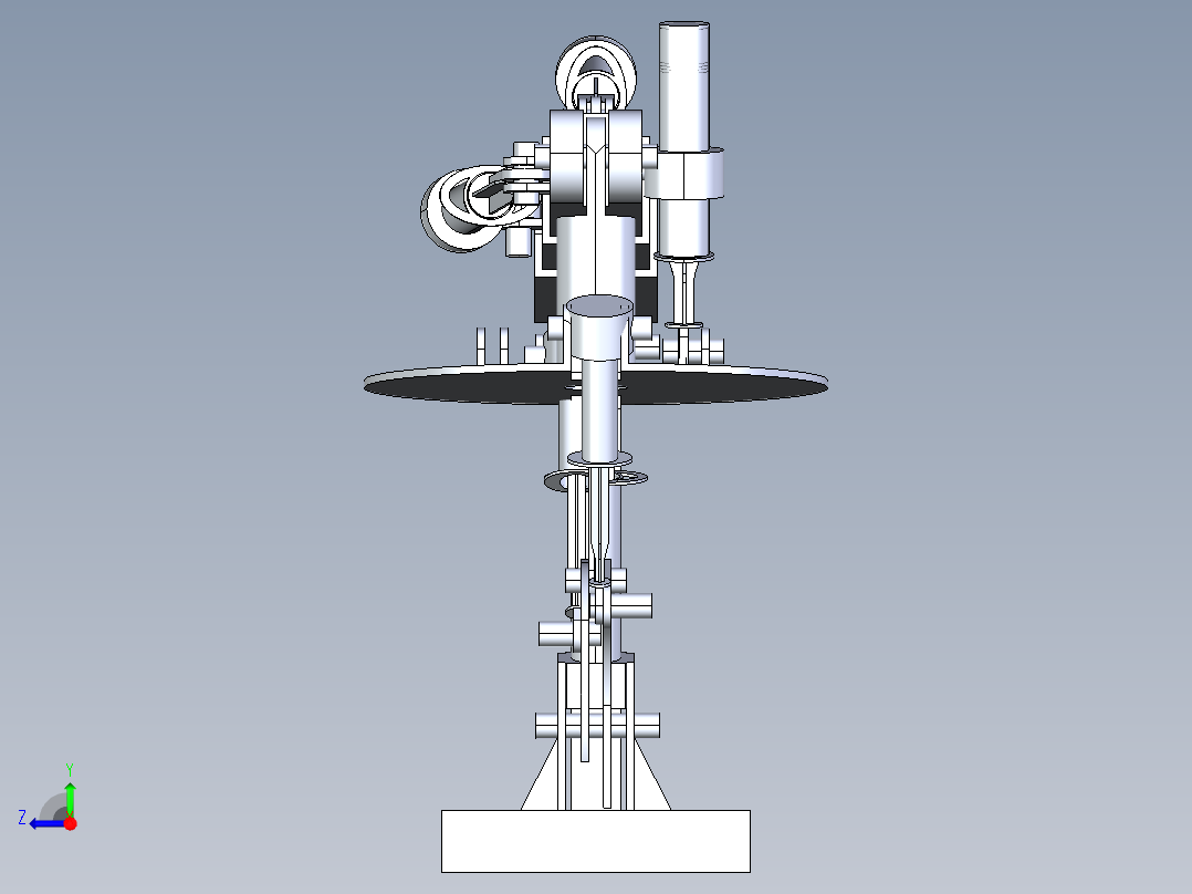 起重机设计图1 (41)右视图