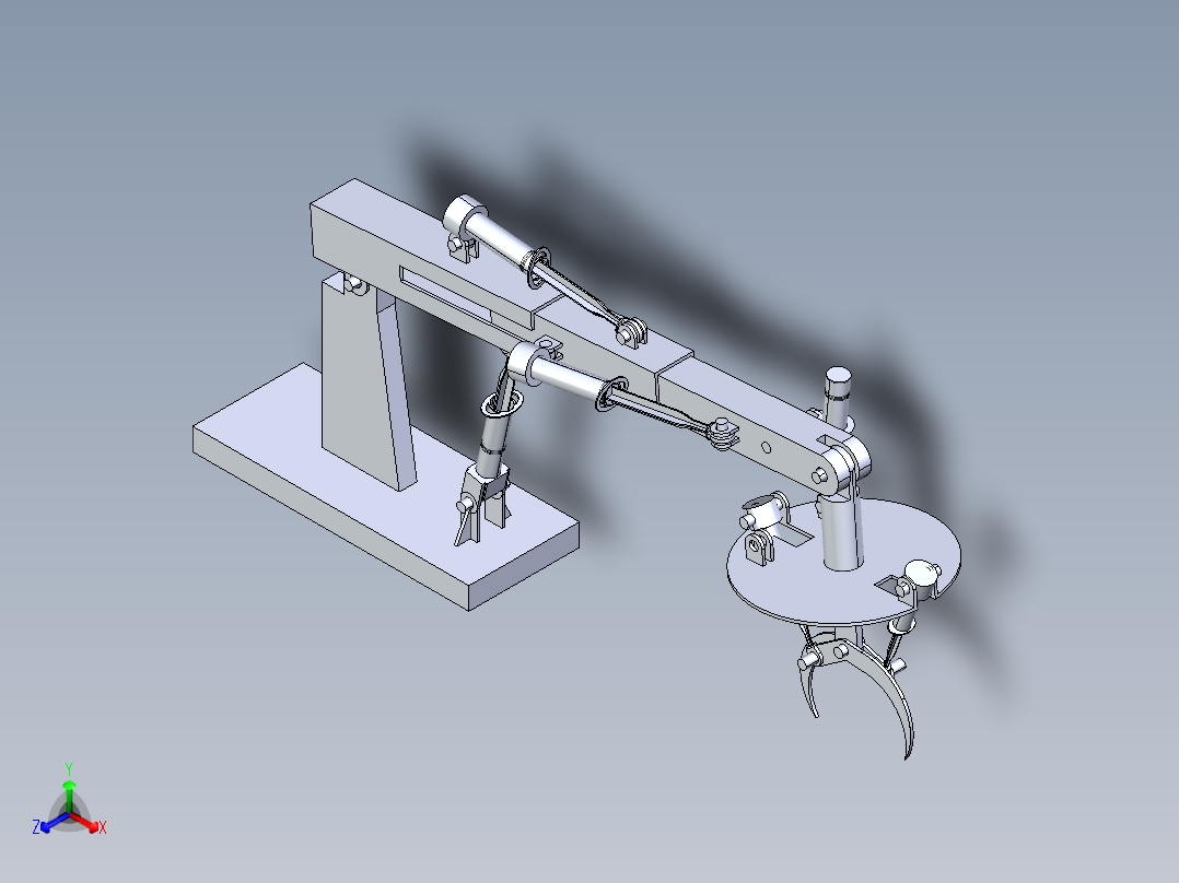 起重机设计图1 (41)正等轴测图