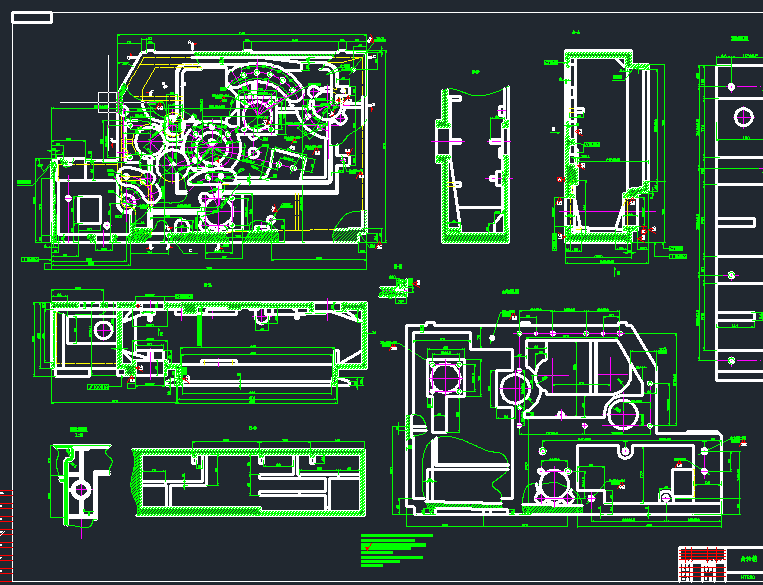 A272F型系列并条机车头箱设计【优秀含CAD图纸】