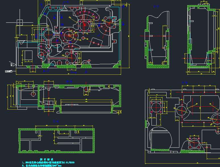 A272F型系列并条机车头箱设计【优秀含CAD图纸】