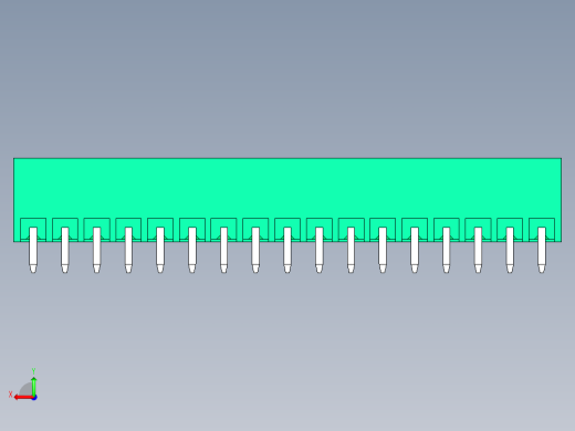 DEGSON 15EDG 系列 3.5mm 插拔式接线端子 FullPack-15EDGVC-3.5-17P-14-00AH后视缩略图