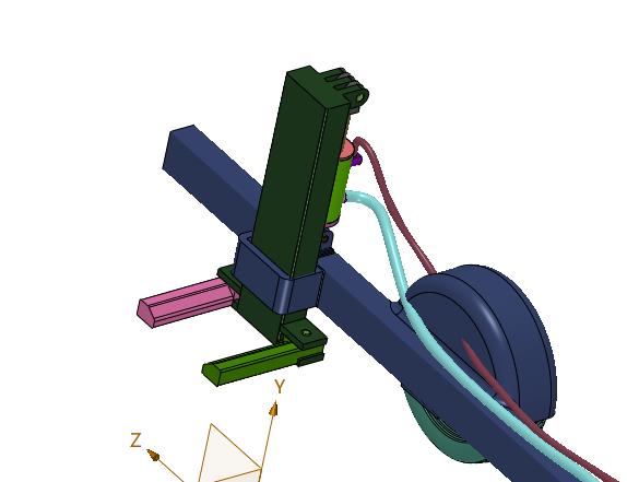 车辆液压托举式拖车
