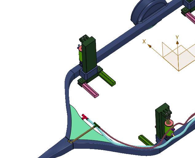 车辆液压托举式拖车