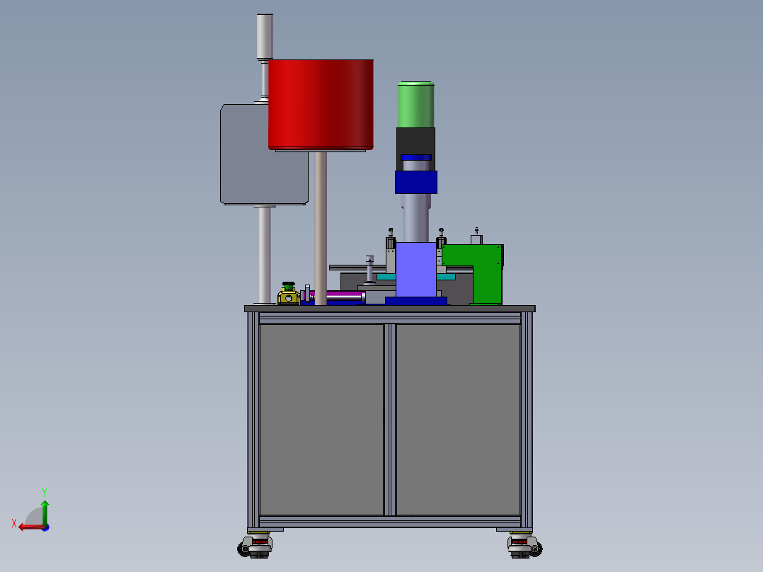 【 雨刮器中心支架旋铆机.下载 】后视图